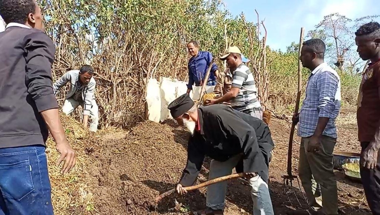 PELUM Ethiopia Organized Practical Training in Huruta town.